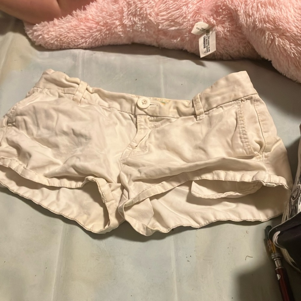 White shorts